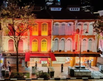 Heritage shophouses at New Bridge Rd.