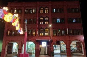 Heritage shophouses at Upper Cross St.