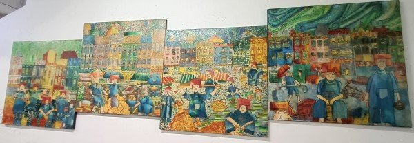 振华小学的纪念我们的过去，庆祝我们的未来(Remembering our past, celebrating our future)壁画。