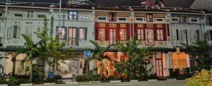 尼路 (Neil Rd)  一排历史悠久的店屋。