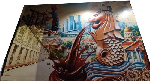 The CHOCOELF mural.