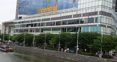 The Clarke Quay Central Mall.