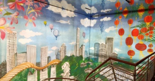 LV Wall Mural by Unknown Artist.