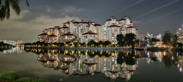 Spanish style condos at Costa Rhu.