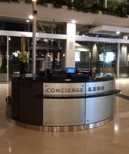 Information Counter at THE SHOPPES AT MARINA BAY SANDS.