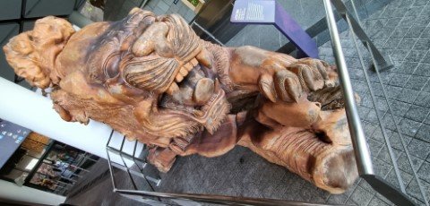 Lion King guarding the Entrance.