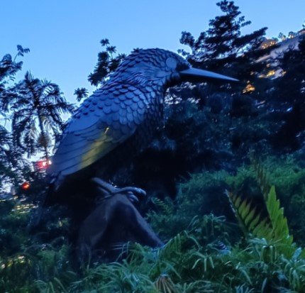 Trio of Kingfishers by Eng Siak Loy.