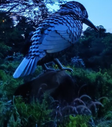 Trio of Kingfishers by Eng Siak Loy.