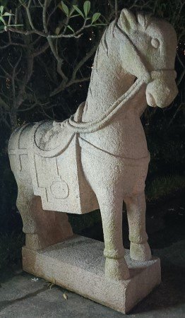 Stop in Front of the Stone Horse.