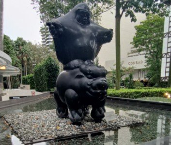 Dragon Riding Bodhisattva by Li Chen in 2001.