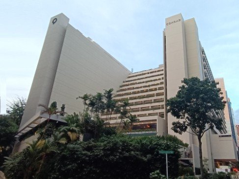 The Conrad Hotel.