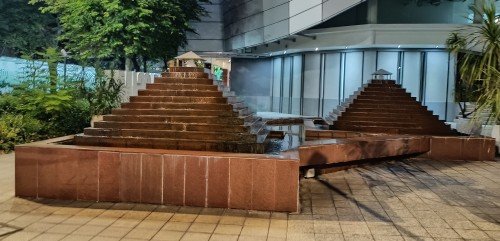 1.NASSIM Two Beautiful Water Fountains.