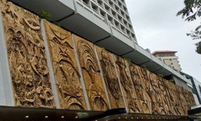 Eulogy to Singapore by Gerard D’Alton Henderson at Voco Orchard Singapore Hotel at 581 Orchard Rd.