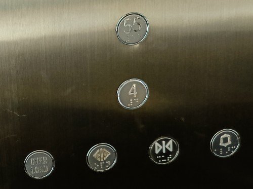 Take the lift to the 55th floor.