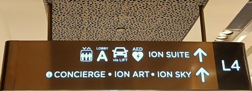 Follow signs to ION ART.