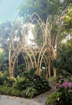 Crown Structure at the National Orchid Garden.