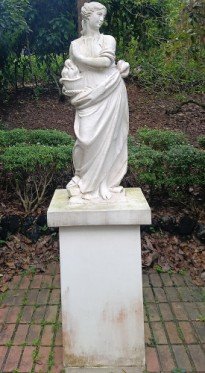 Statue at Sundial Garden by Unknown Sculptor.