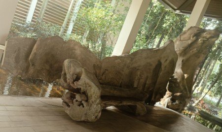 The Sculpture by Unknown Sculptor at the Green Pavilion.