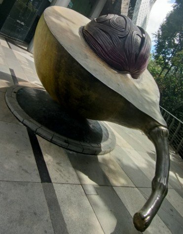 Nutmeg & Mace by Kumari Nahappan at the outside of Ion Orchard .