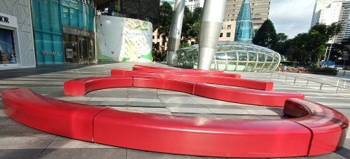 Have a seat if you are tired.