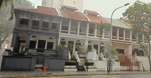 Beautifully Conserved Heritage Buildings at units 20 to 28 Cairnhill Rd.