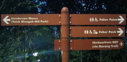 Follow signs to your destination based on the Option you selected above.