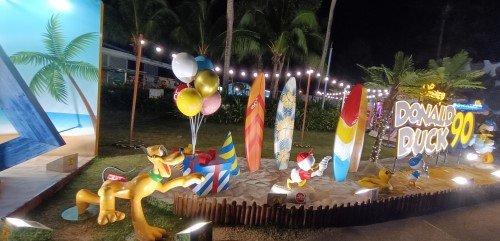 SURF'S UP, FEATHERS DOWN.