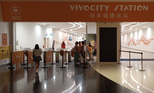 Sentosa Express VIVOCITY STATION.