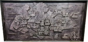 今天的新加坡地图。