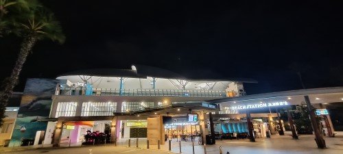 Beach Station Transfer Hub.