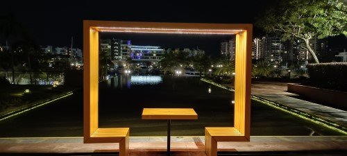 Picture Frame Sitting Area.
