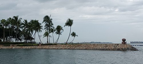 The opposite side's Harbour Entrance.