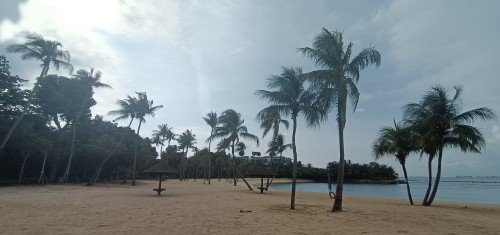 Beginning of the Tanjong Beach.