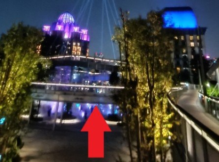 Walk pass the Sentosa Sensoryscape.