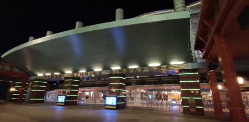 环球影城的入口。